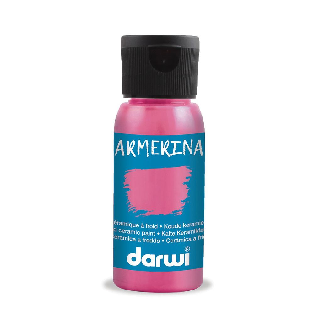 Краска для керамики Darwi Armerina, 50мл, 475 розовый