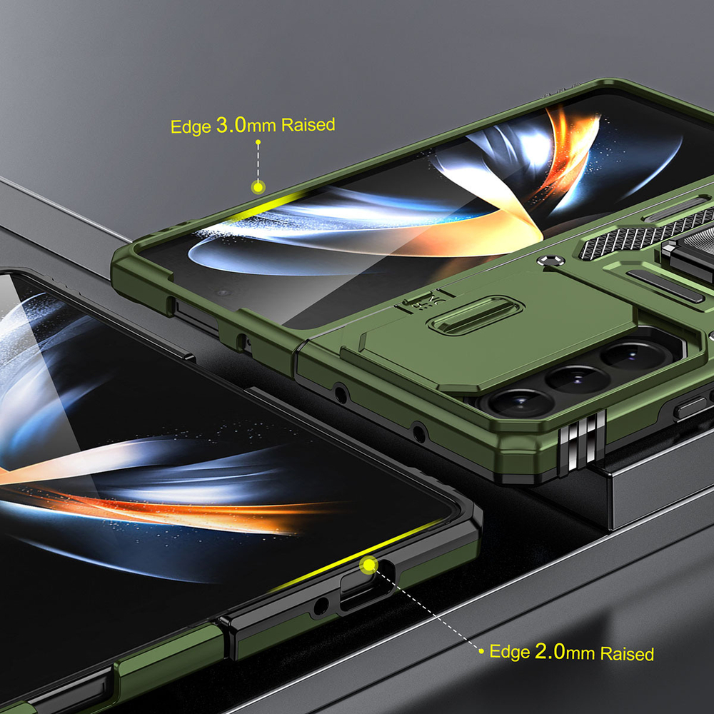 Чехол Safe Case с кольцом и защитой камеры для Samsung Galaxy Z Fold 6