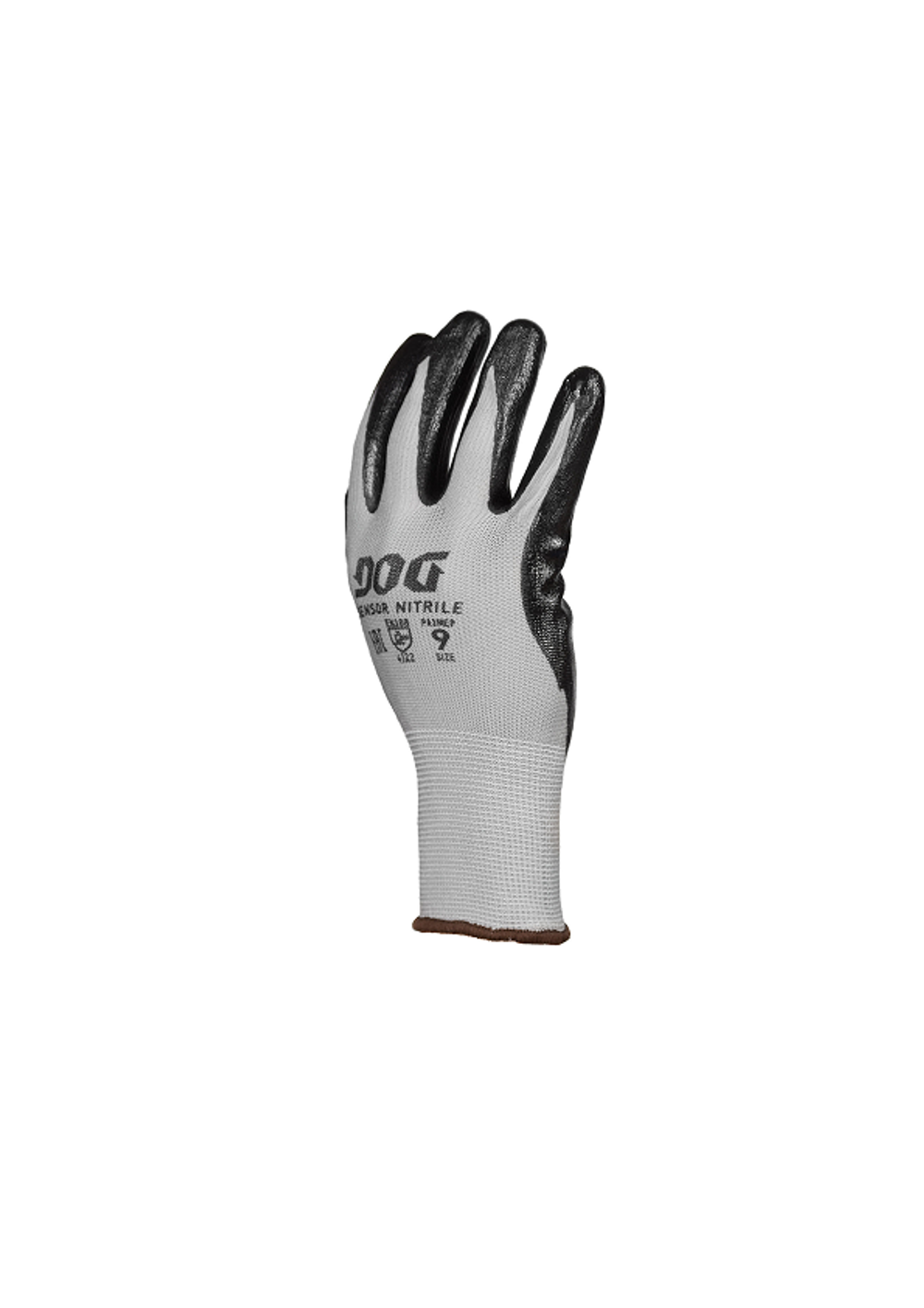Перчатки DOG N1001 Sensor Nitrile част.покр. ладони