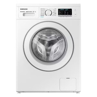 Стиральная машина Samsung WW70AG5S21EELD, 7 кг, 1200 об/мин, 45 см, инверторная, пар, дозагрузка, белая