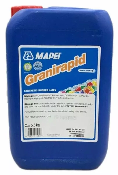Клей для плитки Mapei Granirapid белый (комп.B) 5,5 кг