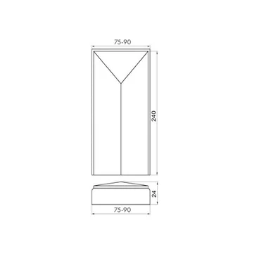 Цоколь №2 массив дуба Porte Vista