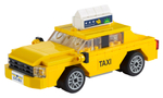 Конструктор Лего Криэйтор Жёлтое такси 40468 | LEGO Creator Yellow Taxi коллекционная модель 124 детали 7+