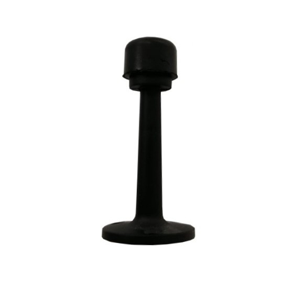 Дверной ограничитель DS4 BL (d38; h80) (черный)
