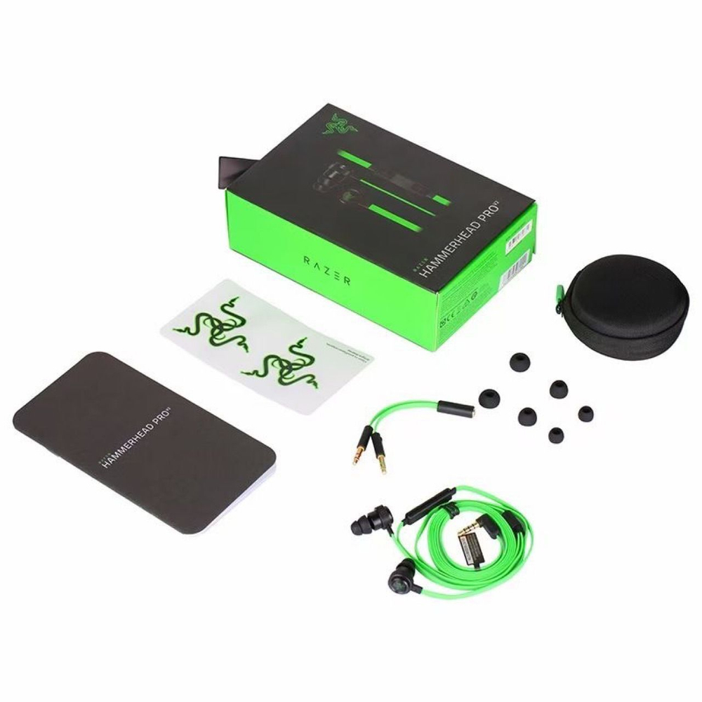 Наушники-вкладыши Razer Hammerhead Pro V2 с игровым микрофоном