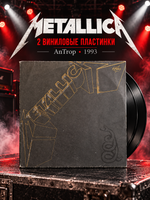 2 LP Metallica. Зарубежный рок. Метал. 2 Виниловые пластинки 12 дюймов. Антроп 1993 год
