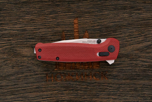 Складной нож SOG Terminus XR, сталь D2, рукоять G10 бордовый