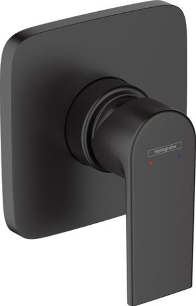 Смеситель для душа Hansgrohe Vernis Shape однорычажный, СМ матовый чёрный 71658670