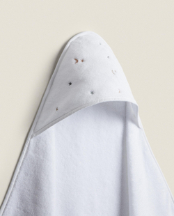 Детское полотенце с капюшоном из хлопка Zara Home, фото 6
