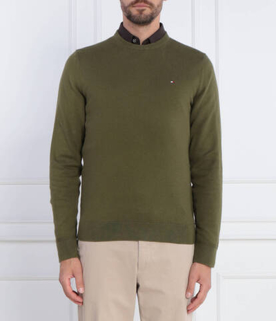 Свитер Tommy Hilfiger - зеленый(MW0MW28046)