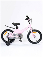 Детский велосипед Rook Hope 18" (Возраст: 5-7 лет (Рост: 110-120 см), Цвет: серебристый)