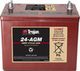 Тяговый аккумулятор Trojan 24-AGM ( 12V 76Ah / 12В 76Ач ) - фото 1