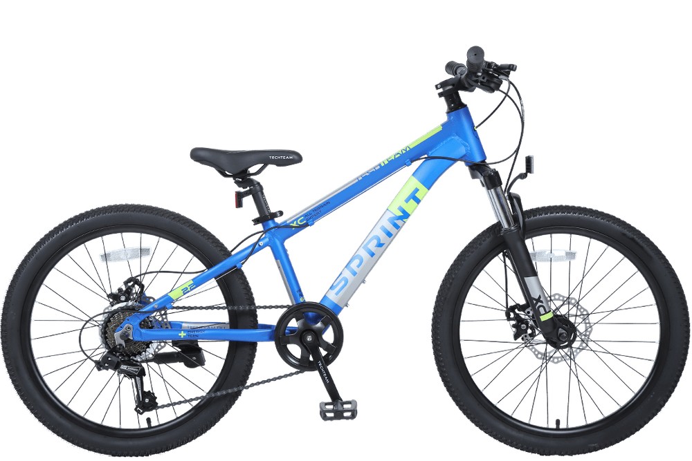Велосипед TechTeam Sprint 20"х11" синий 2022