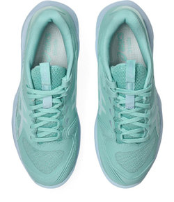 Женские Кроссовки теннисные Asics Solution Speed FF 4 Clay - oasis green/light blue