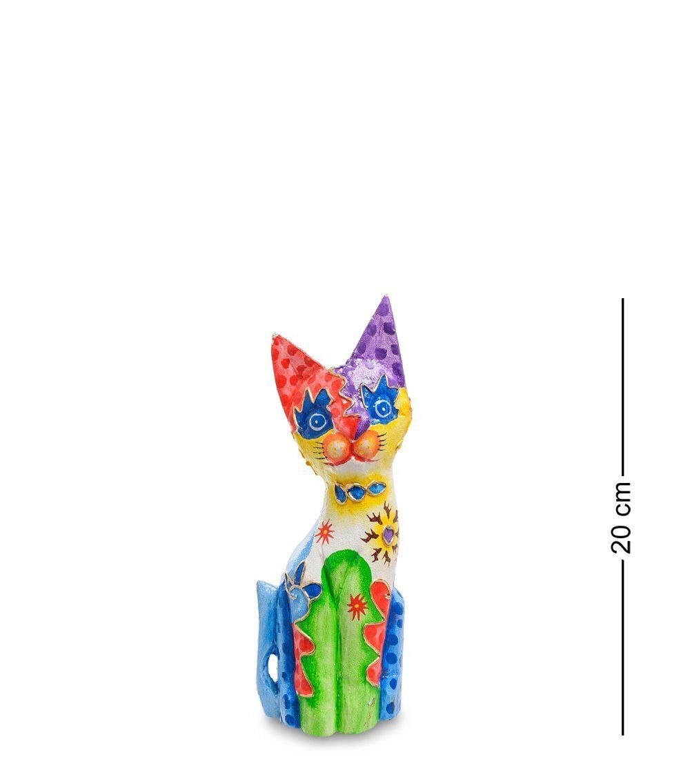 99-268 Фигурка «Кошка» н-р из трех 30,25,20 см (албезия, о.Бали)