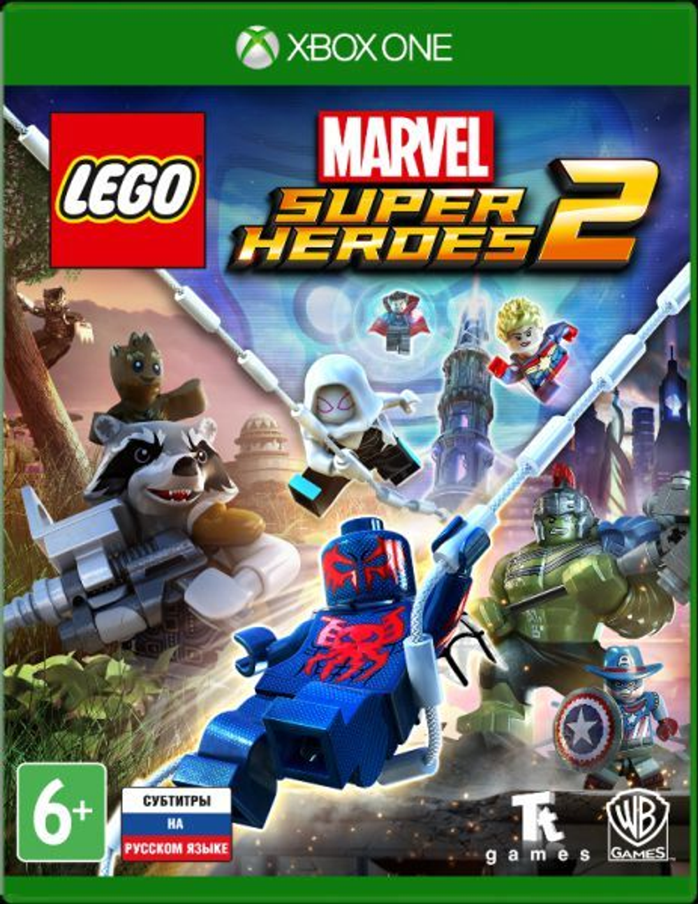 LEGO: Marvel Super Heroes 2 (диск для Xbox One/Series X, интерфейс и субтитры на русском языке)