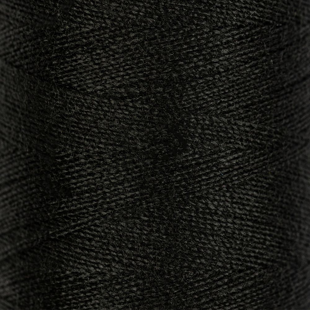 Нитки универсальные Nitka 40/2, 4570 м (5000 ярд) / 1 кат., 000 черный