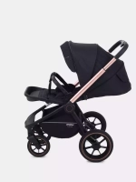 Коляска детская MOWBaby "ZOOM"PU (3в1) RA087 Gold Black