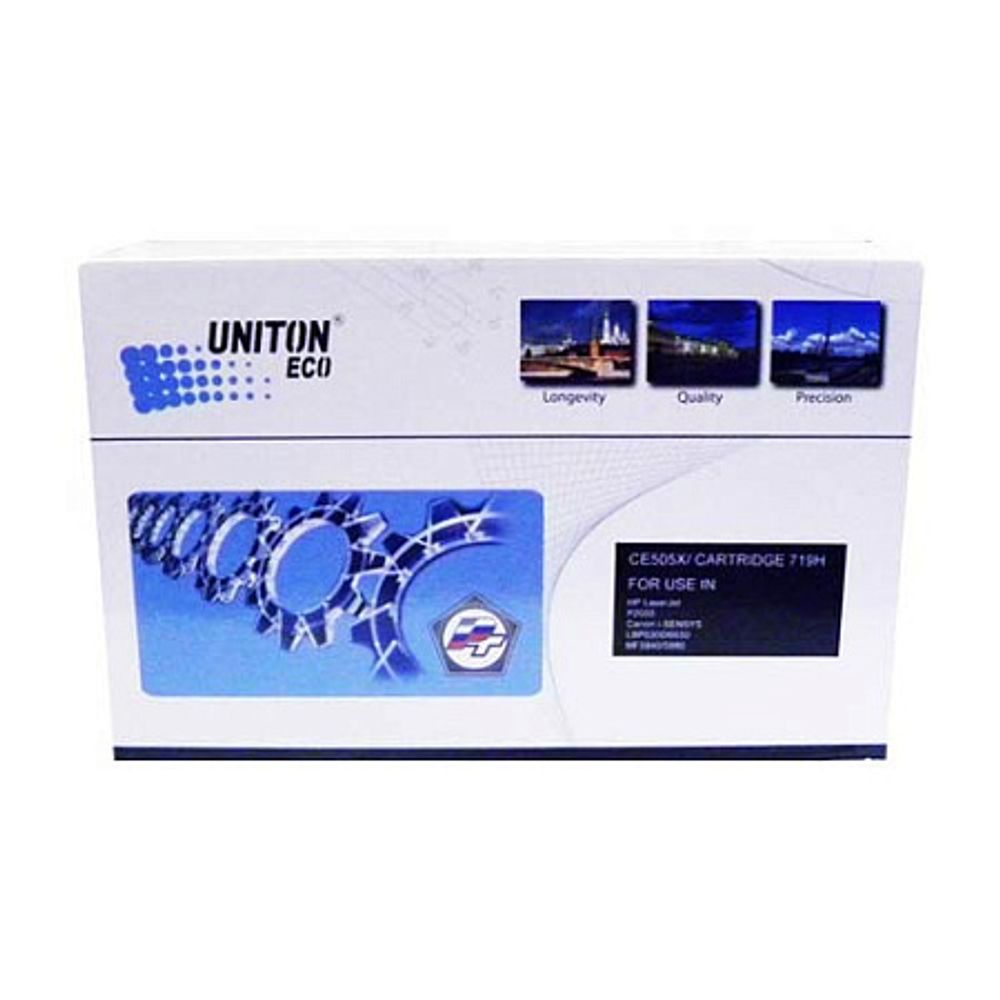 Картридж UNITON, аналог HP/CANON CE505X/719H для LJ P2055/LBP-6300/MF5850 (6.5K) Eco