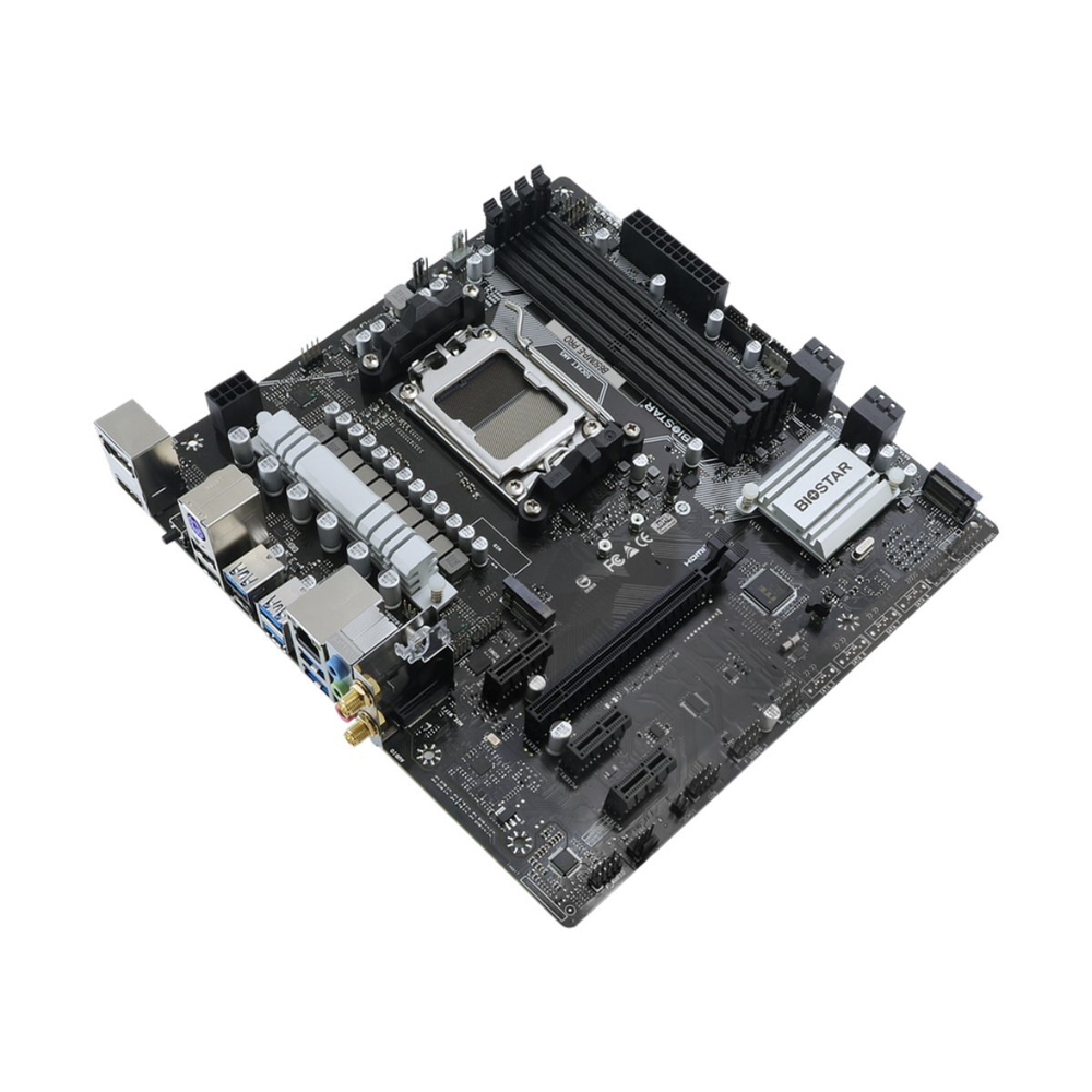 Материнская плата Biostar B650MT-E Pro, AM5, DDR5, mATX