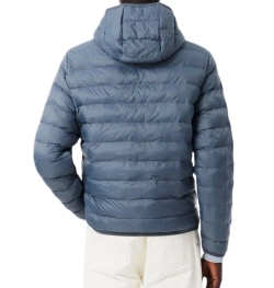 Мужская теннисная куртка Lacoste Water-Repellent Down Windbreaker - grey