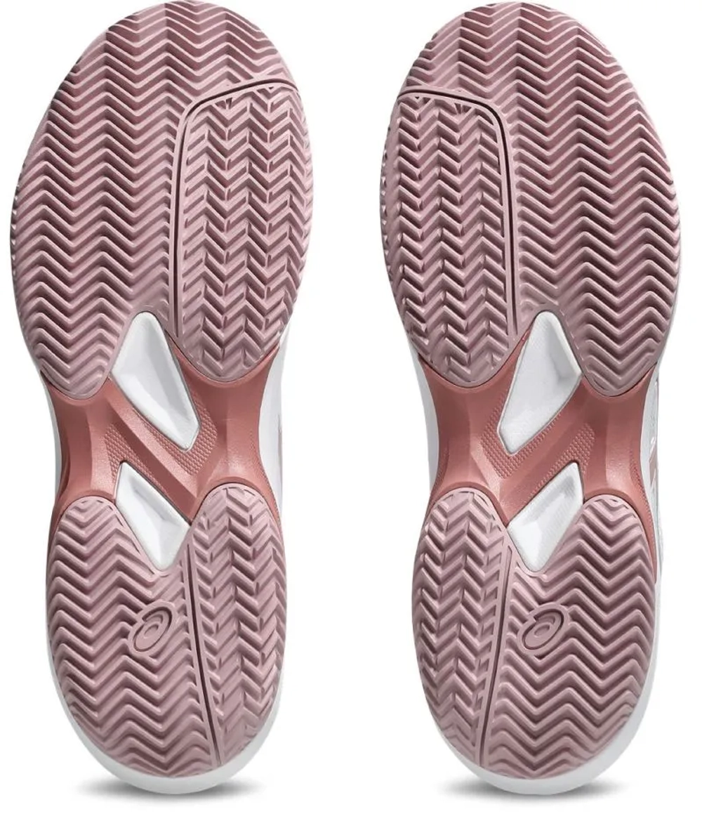 Женские теннисные кроссовки Asics Game FF Clay/OC - white/morganite
