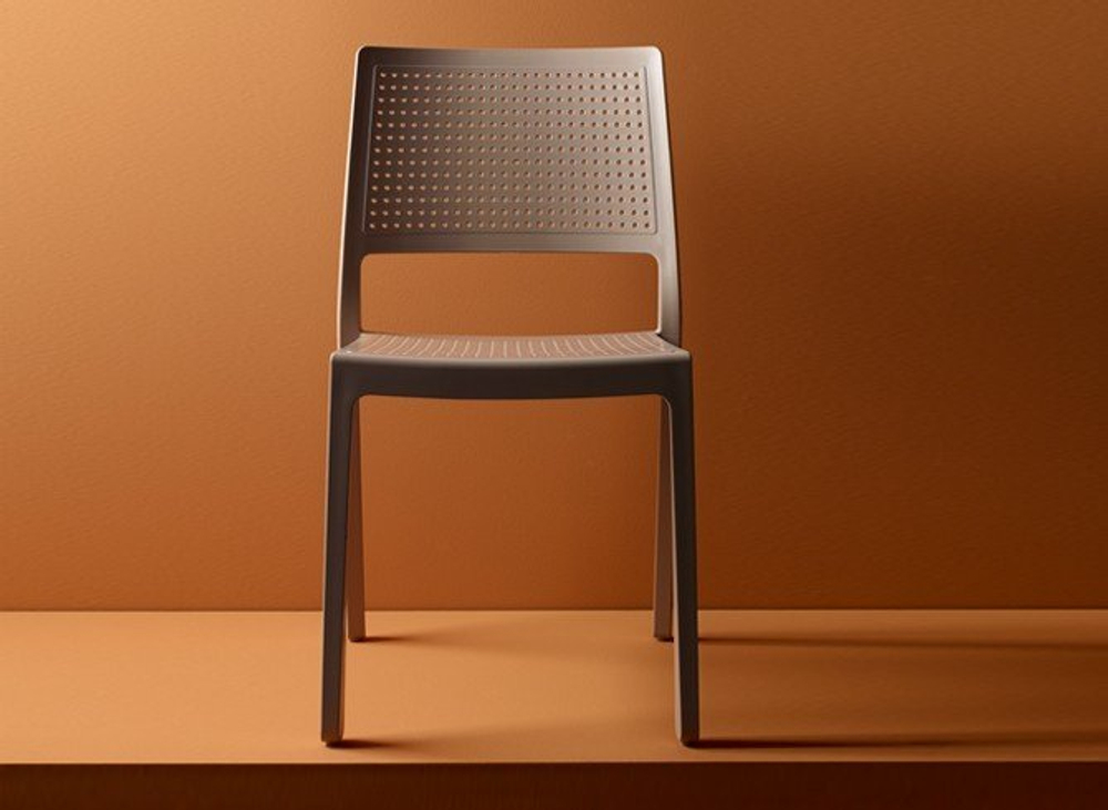 Стул пластиковый Scab Design Emi, тортора
