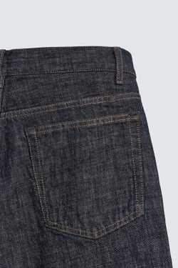 ZARA ДЖИНСОВЫЕ ШОРТЫ BAGGY FIT, ИНДИГО
