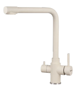 Кухонный смеситель Kuppersberg Geo KG2385CR ECRU фото 