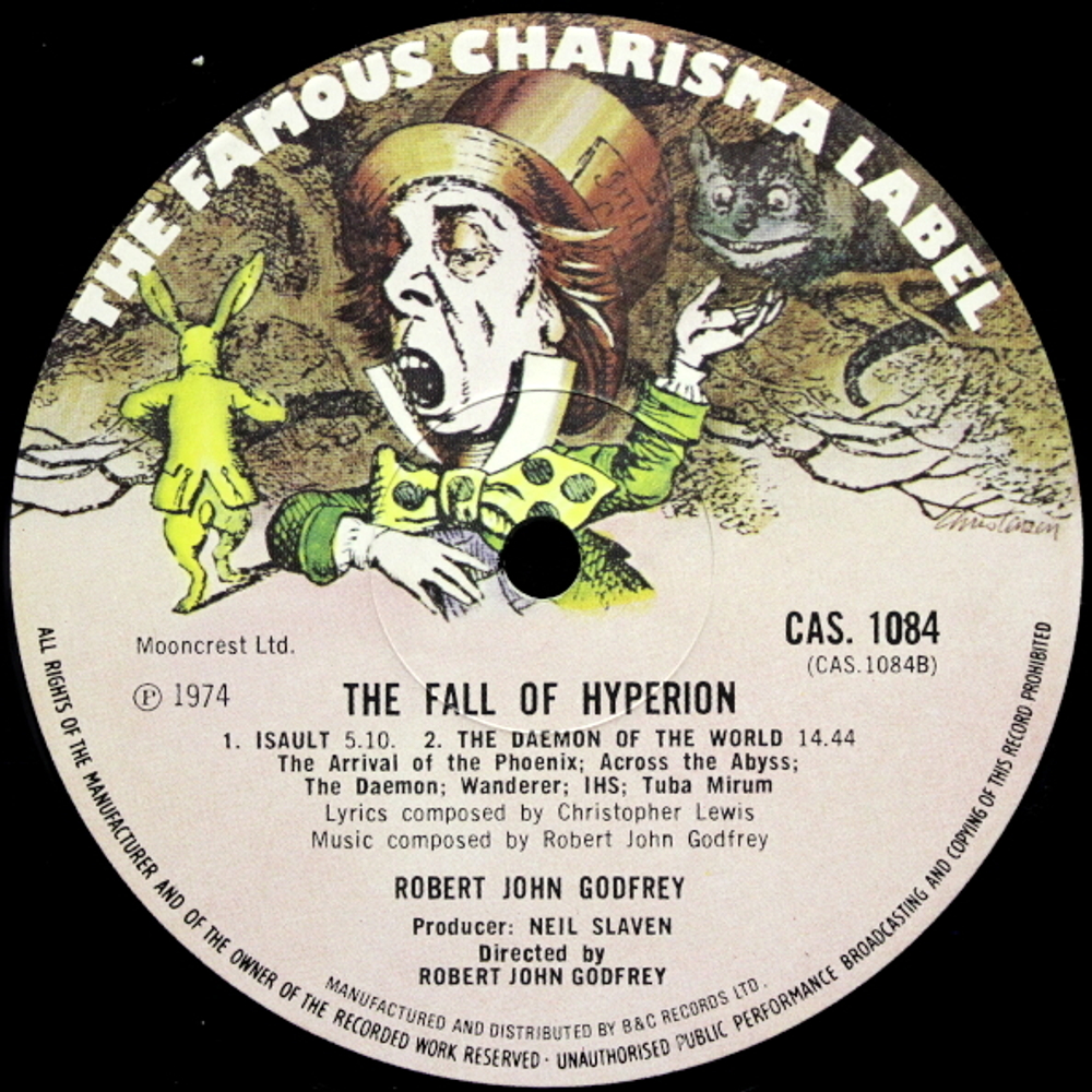 Robert John Godfrey / Fall Of Hyperion (LP)