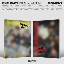Альбом ONE PACT - MOMENT 1st Mini Album 2 Version SET