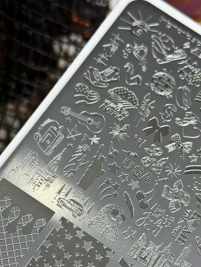 Пластина для стемпинга ENIGMANIC Stamping American Mood
