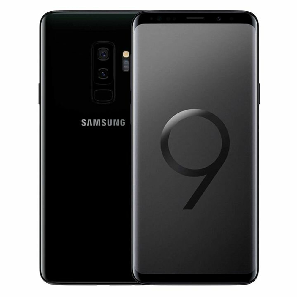Samsung Смартфон Galaxy S9 Plus 6/64 ГБ, черный, Восстановленный