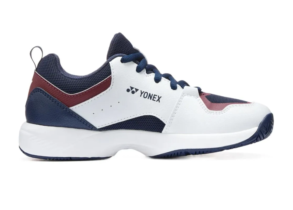 Детские теннисные кроссовки Yonex Power Cushion Pro-Move Junior - white/navy/red