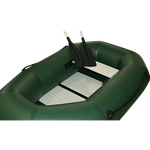 Лодка ПВХ Polar Bird Чирок Гребная PB-190Т Teal со стеклокомпозитной сланью и банкой -