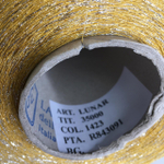LUNAR - Lanificio dell Olivo S.p.A.; 70% вискоза, 15% люрекс, 15% п/а; 3500м/100гр; col. 1423, цвет: желтый