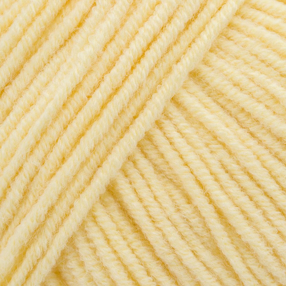 Пряжа Alize (Ализе) Cotton Gold Hobby New / уп.10 мот. по 50 г, 165 м, 187 светлый-лимон
