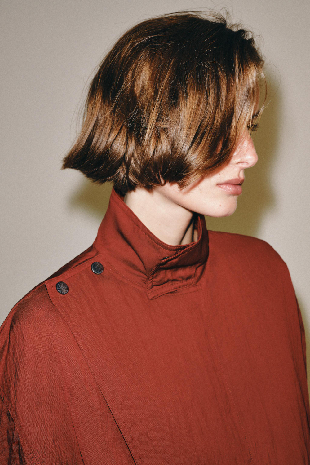 ДВУБОРТНАЯ КУРТКА — ZW COLLECTION — ZARA