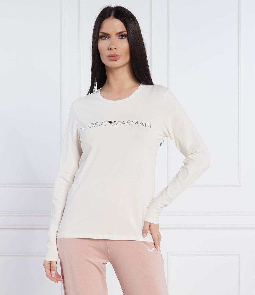 вверх от пижамы Emporio Armani - кремовый(164273 2F225)