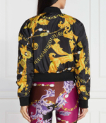 Двухсторонняя куртка бомбер Versace Jeans Couture - черный(75HASD08CQS70)