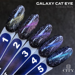 CITY NAIL Кошачий глаз GalaxyCat 5 АКЦИЯ