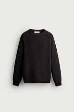 СВИТЕР ИЗ ХЛОПКОВО-ШЕРСТЯНОГО ТРИКОТАЖА — ZARA