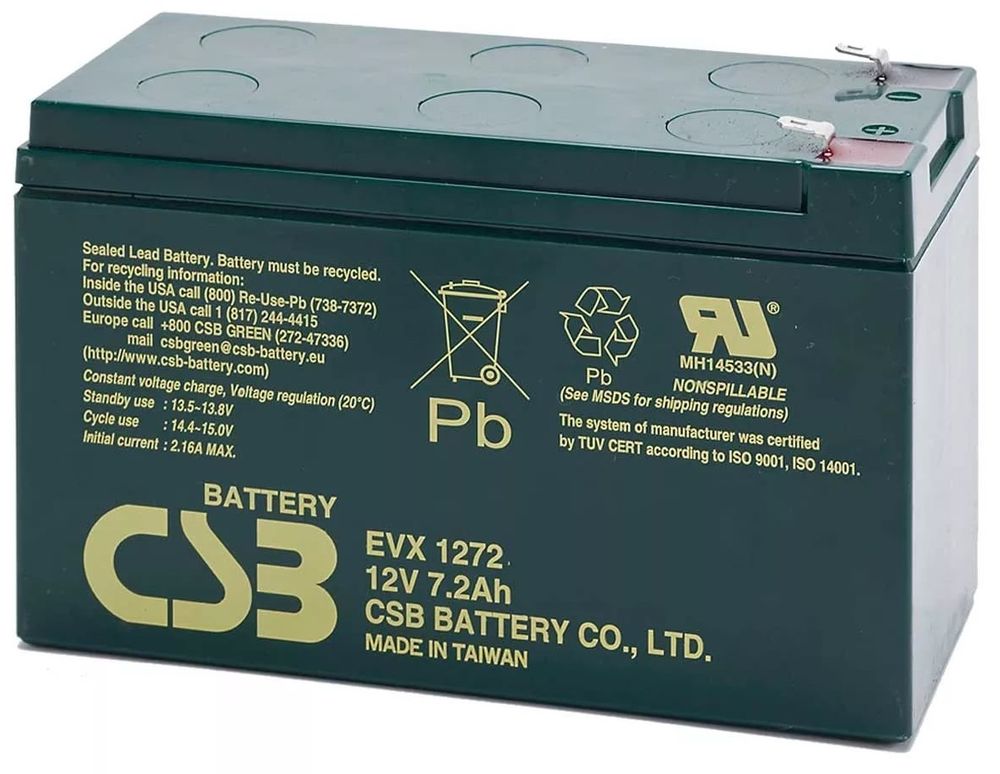 CSB EVX 1272 аккумулятор CSB EVX 1272 аккумулятор