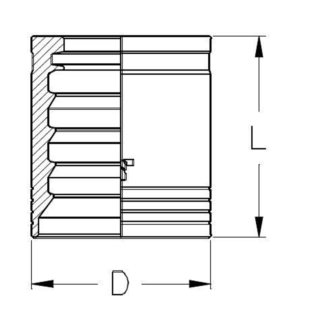 Муфта DN 12 4SP (с зачисткой)
