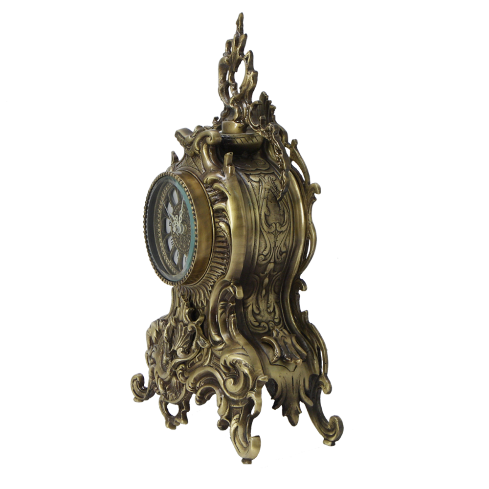 Bello De Bronze Часы бронзовые каминные Ласу