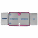 Пенал TIGER FAMILY 1 отделение, 2 откидные планки, ткань, "Pink Lemonade", 20х14х4 см, 228951, TGRW-012C1E