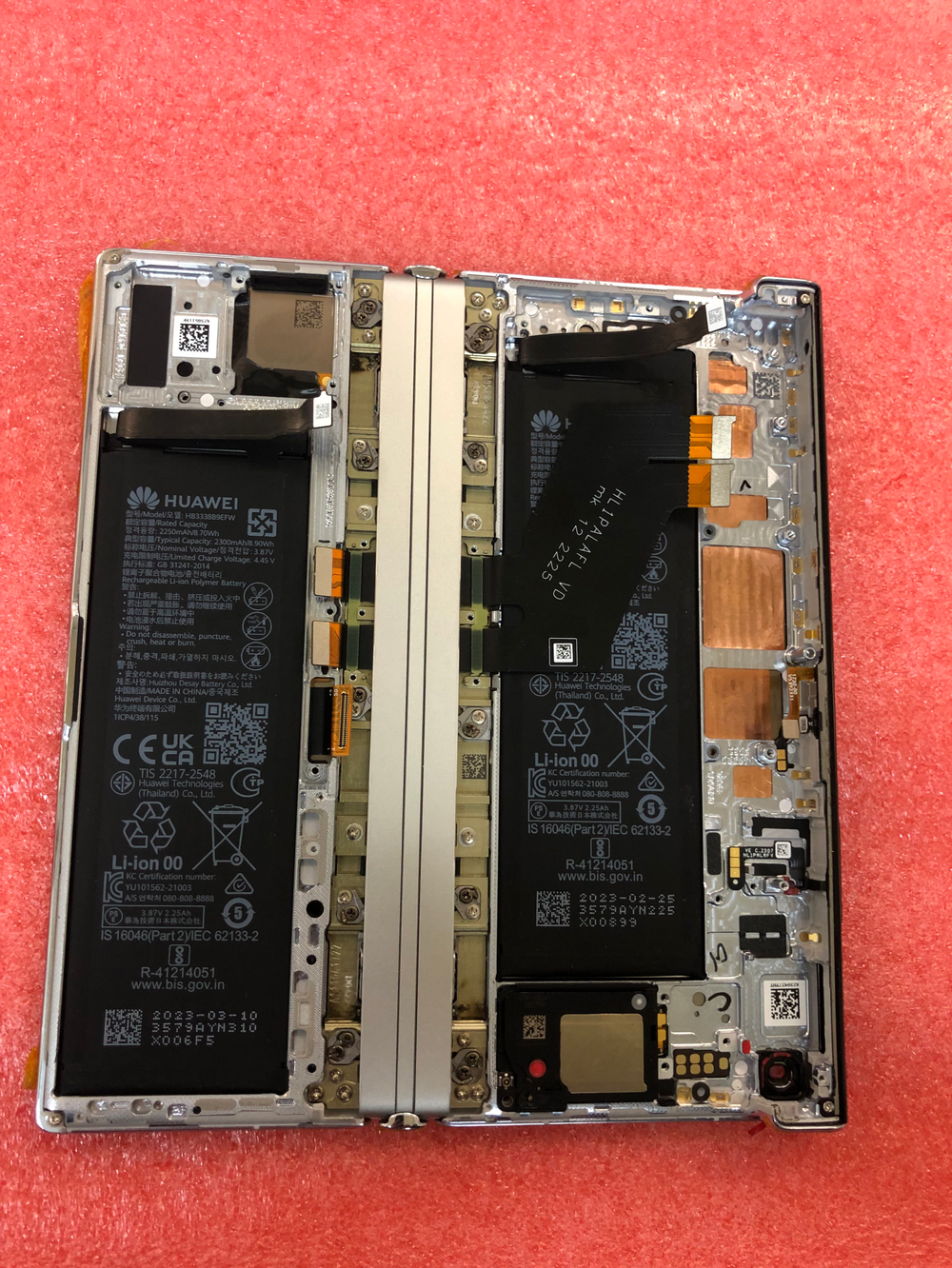 Дисплей для Huawei Mate XS 2 (PAL-LX9) внутренний, Оригинал Сервисный