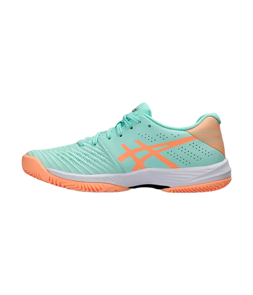 Asics Solution Swift FF Padel Женские кроссовки с мятным оттенком - яркими солнечными камнями