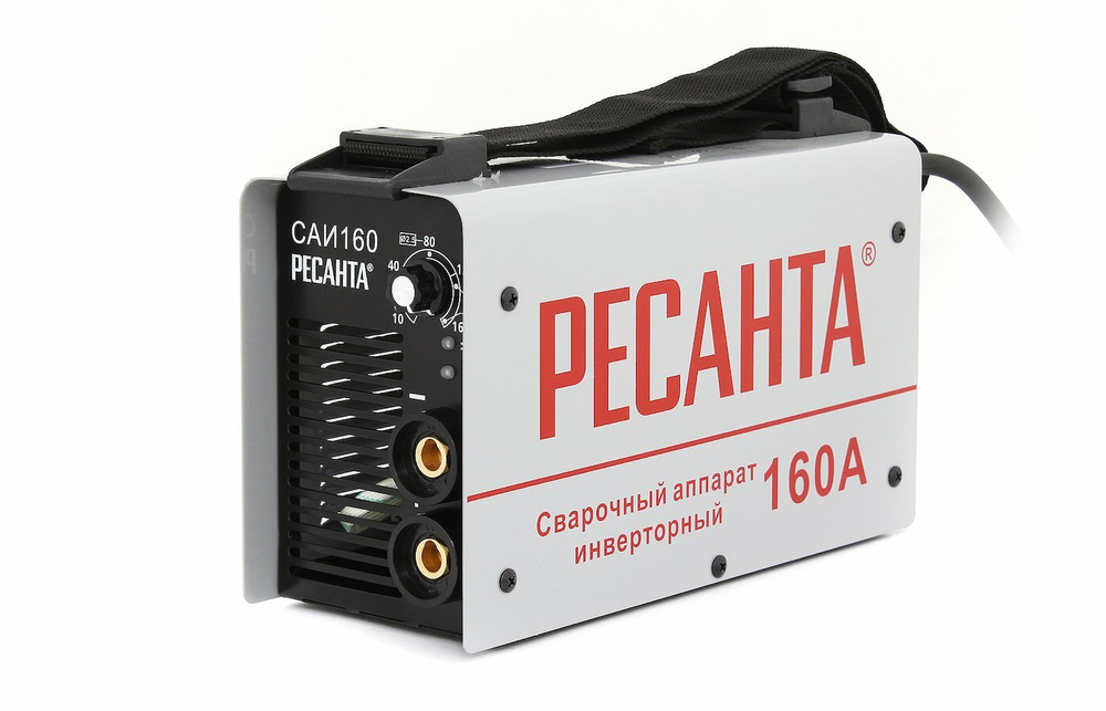 Сварочный аппарат инверторный Ресанта САИ-160 (ММА, 160 А, ПВ - 70%)