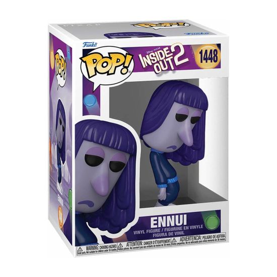 Фигурка Funko POP! Disney Inside Out 2 Ennui (1448) 75997 — упаковка